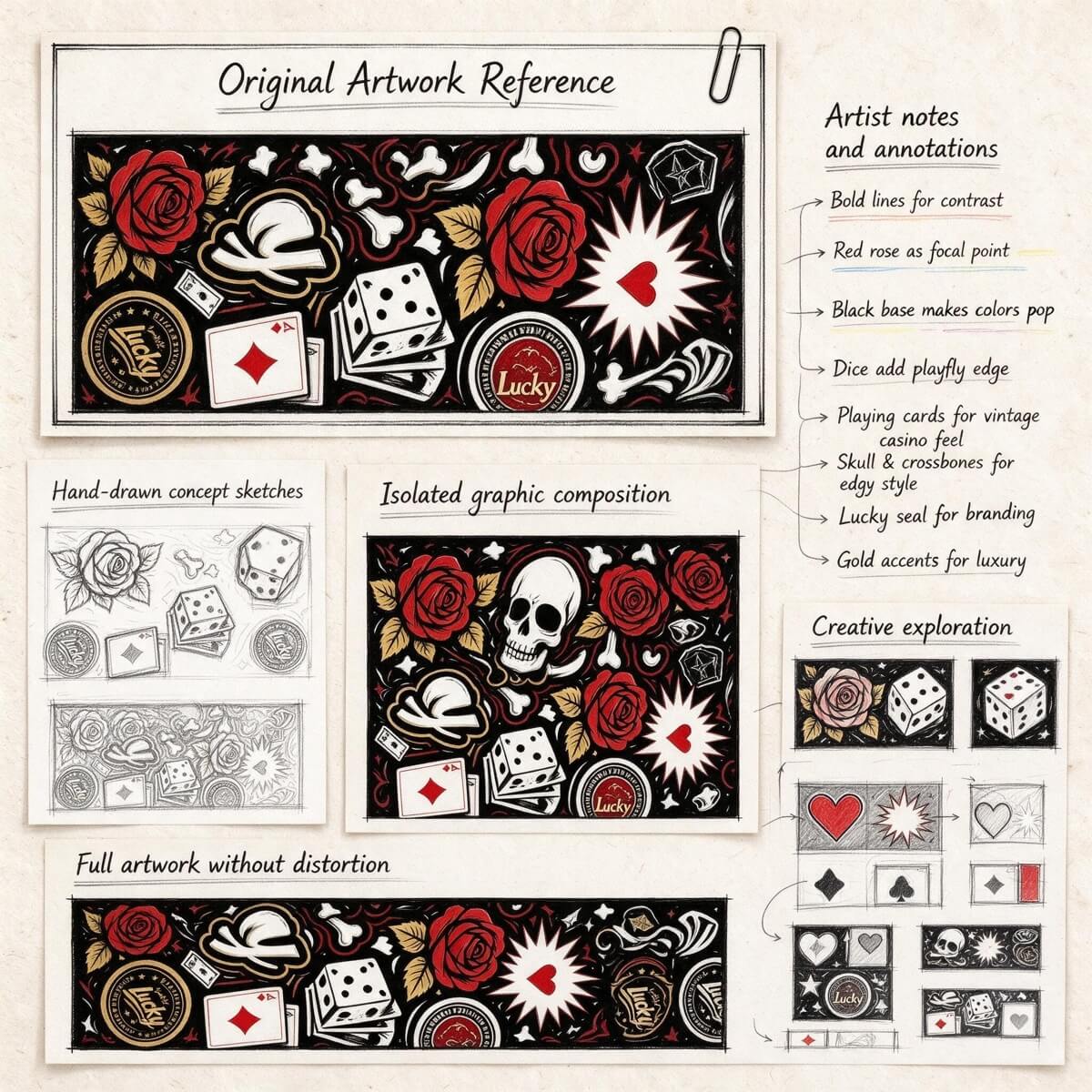 Fortune's Cards, Desire's Red Rose