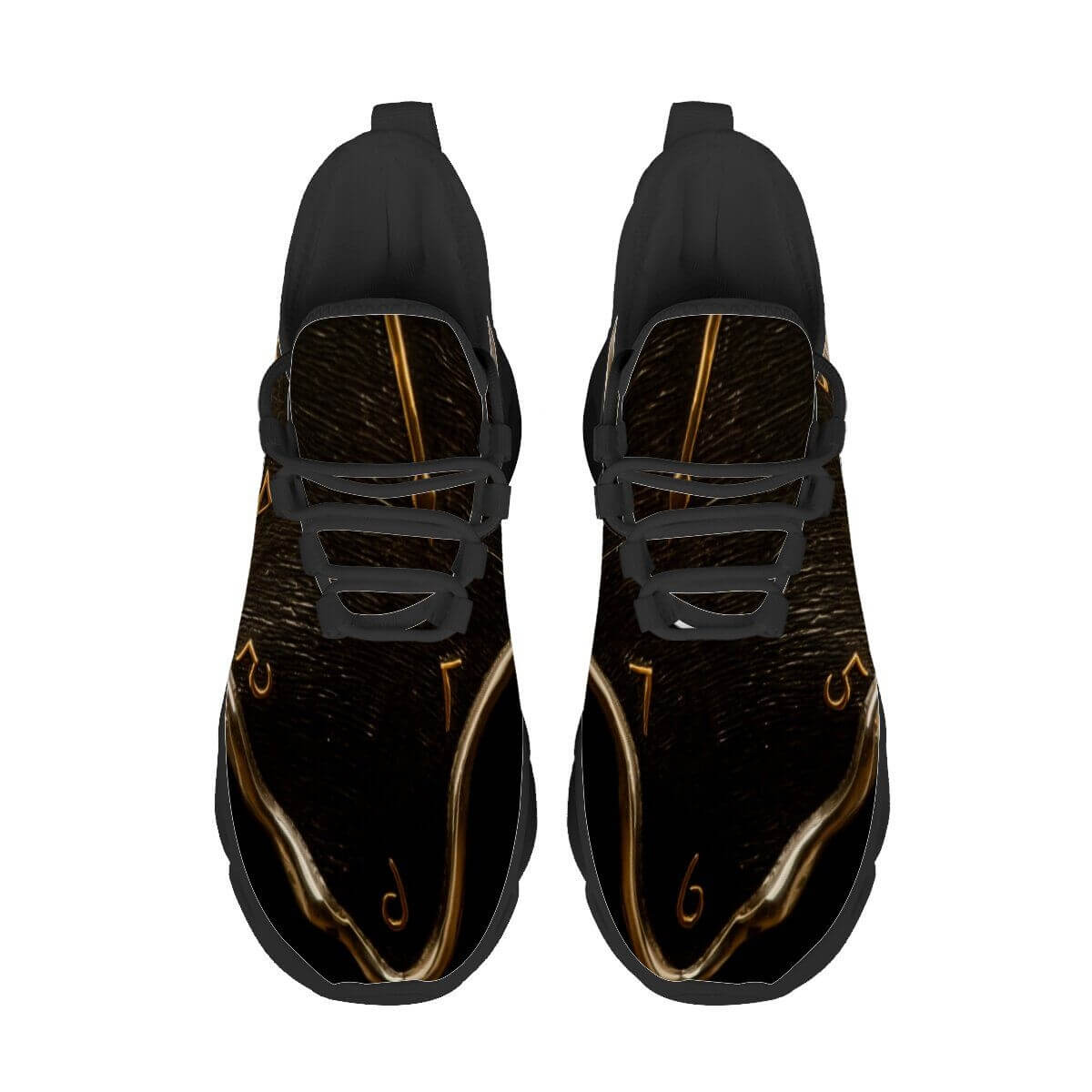 Gold Signs in a Shifting Dark