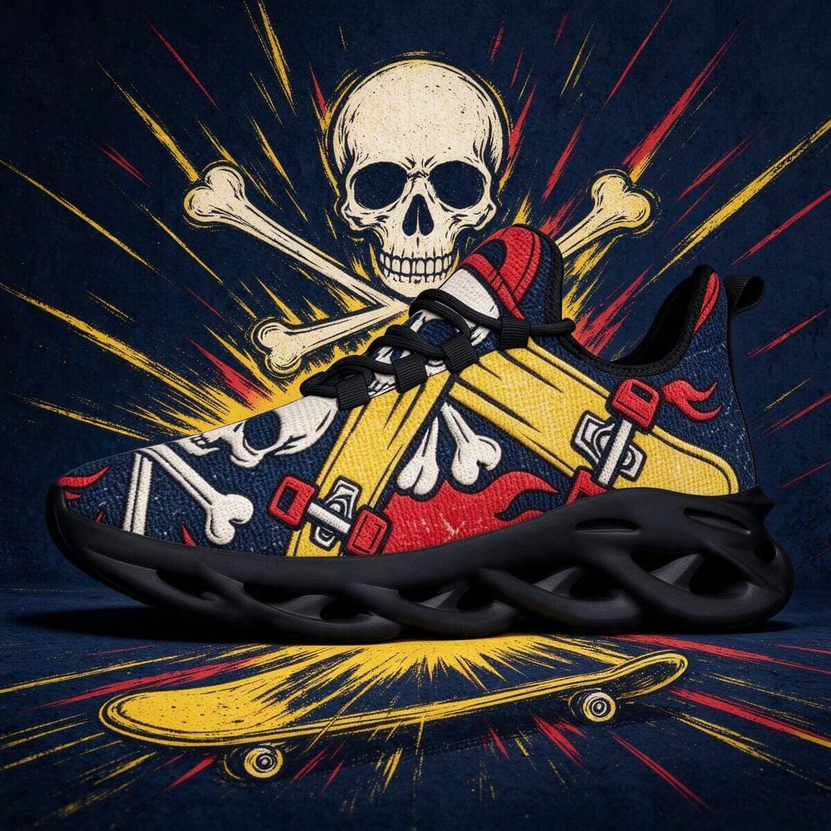 Midnight Bones, Yellow Decks, Red Wheels
