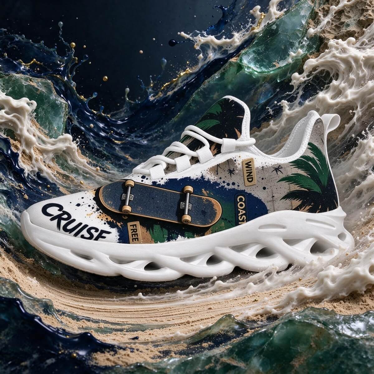 Navy Coast, Skate Into the Free Wind