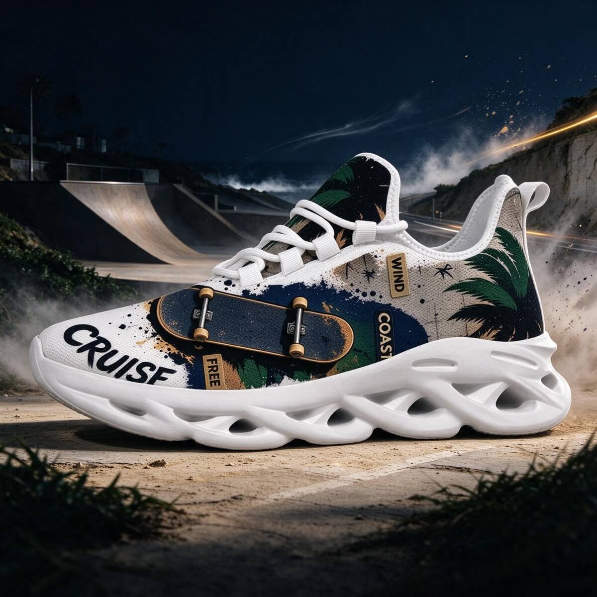 Navy Coast, Skate Into the Free Wind