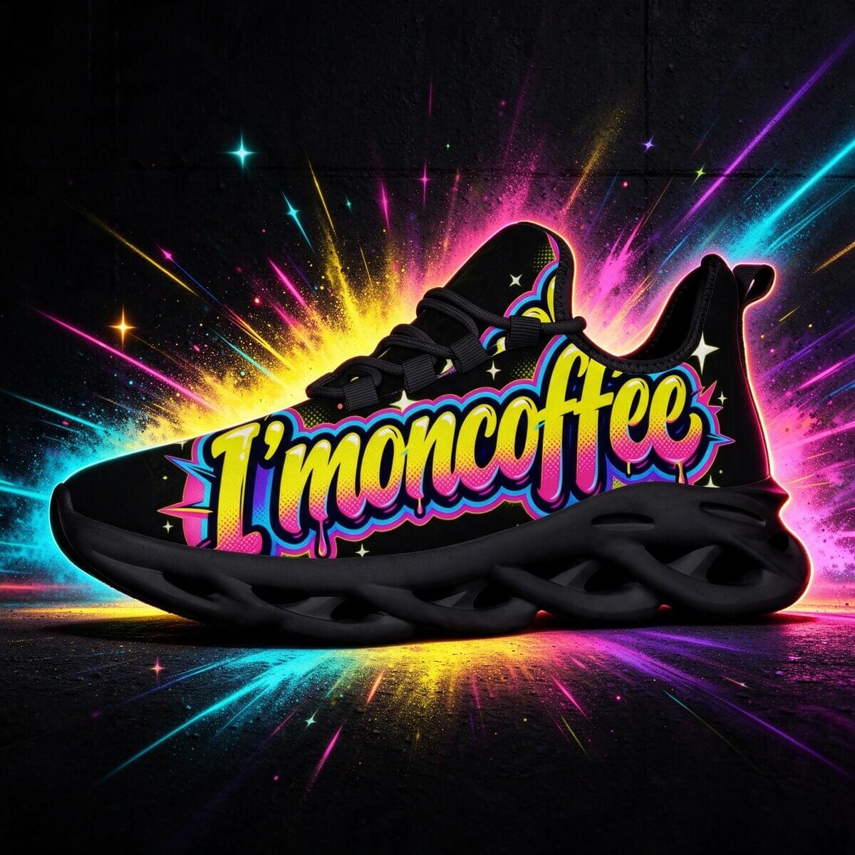 I'm on Coffee: Neon Caffeine Rush