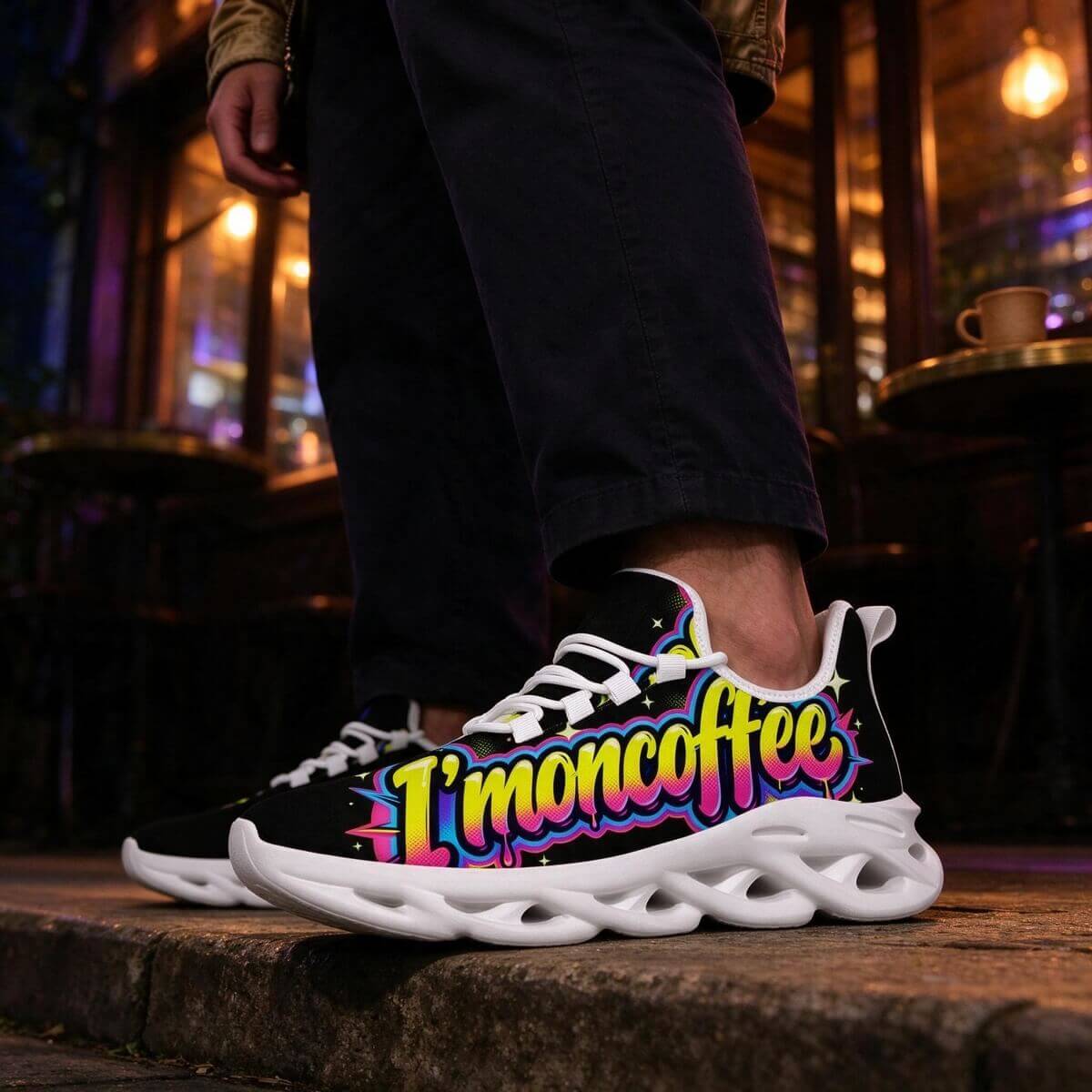 I'm on Coffee: Neon Caffeine Rush