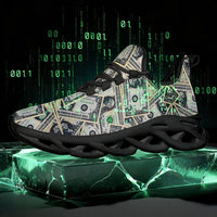 Vault Drop Benjamin All-Over Cash Custom Sneaks Manifesting Capital Hustle