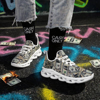 Vault Drop Benjamin All-Over Cash Custom Sneaks Manifesting Capital Hustle