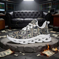 Vault Drop Benjamin All-Over Cash Custom Sneaks Manifesting Capital Hustle