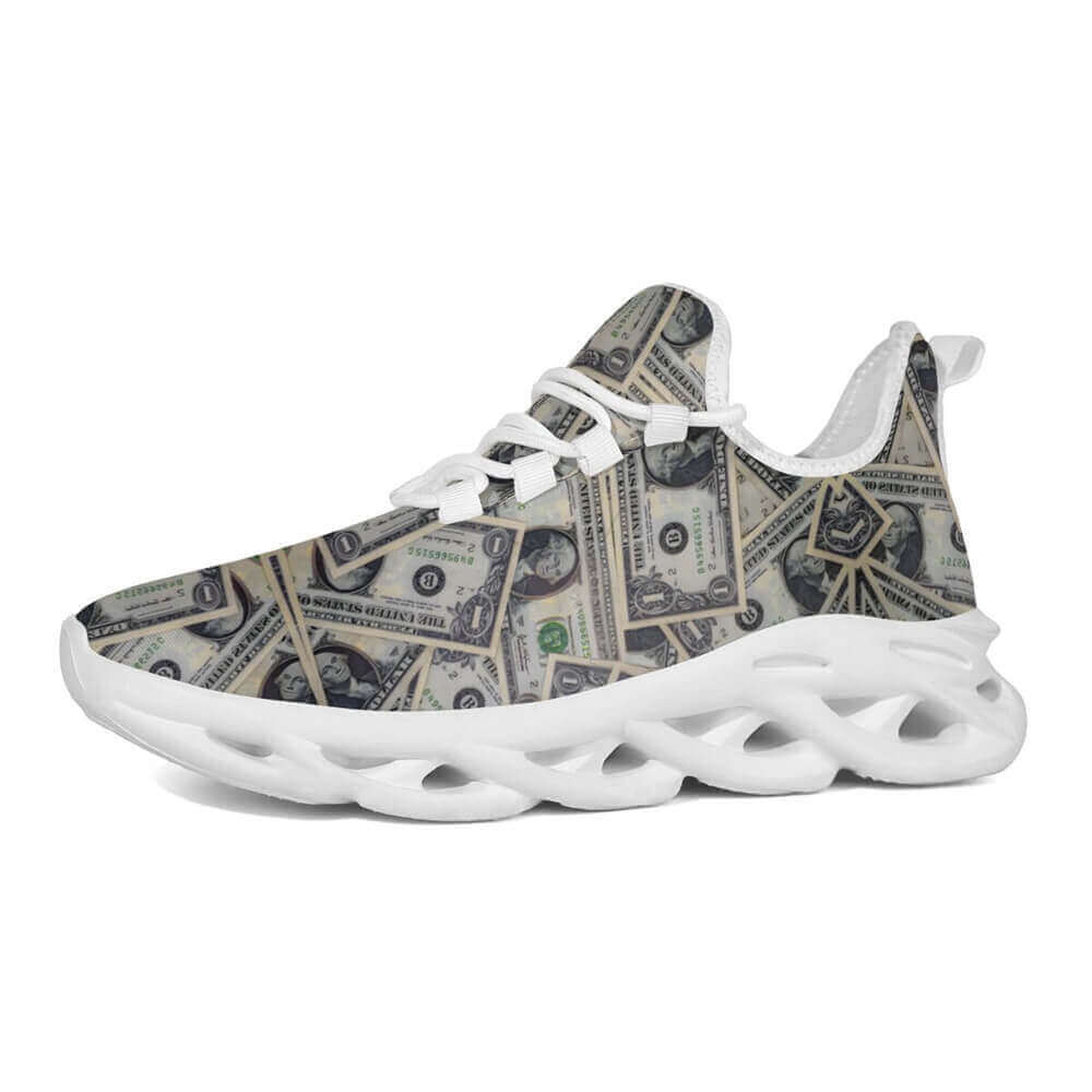 Vault Drop Benjamin All-Over Cash Custom Sneaks Manifesting Capital Hustle