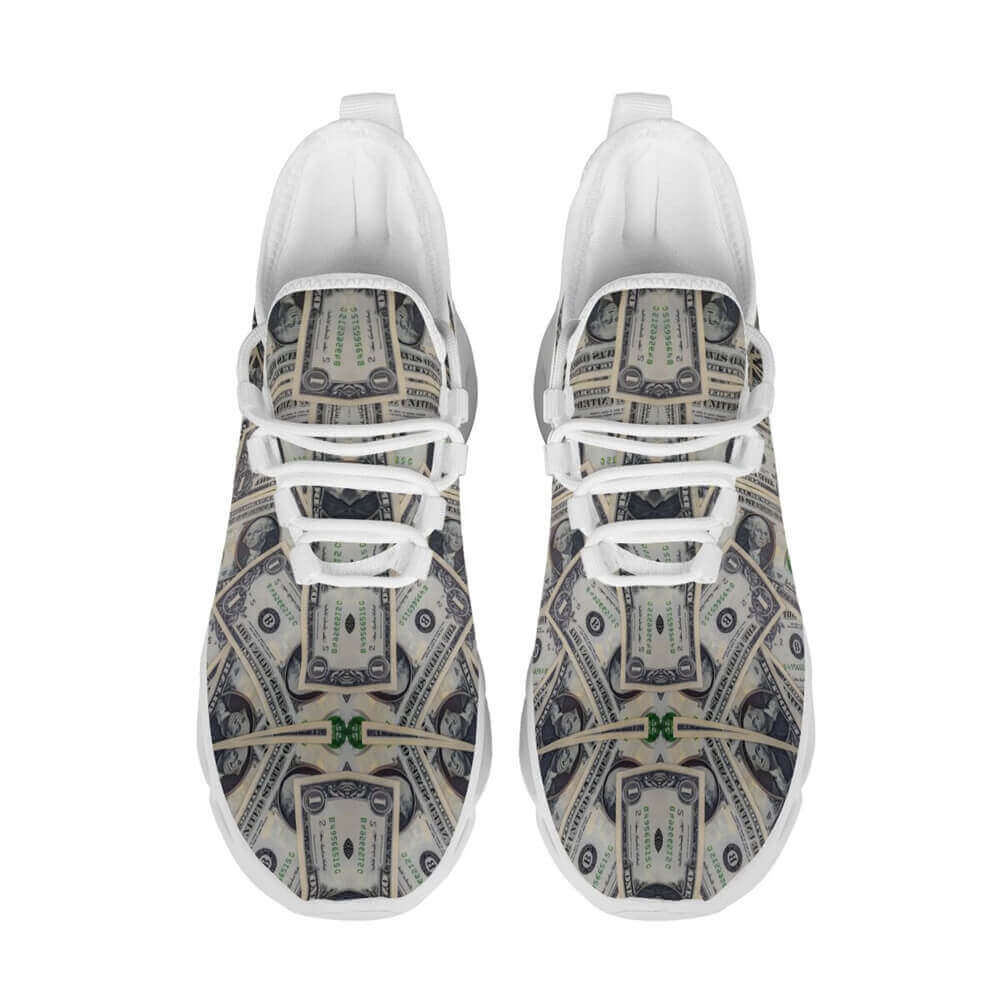 Vault Drop Benjamin All-Over Cash Custom Sneaks Manifesting Capital Hustle
