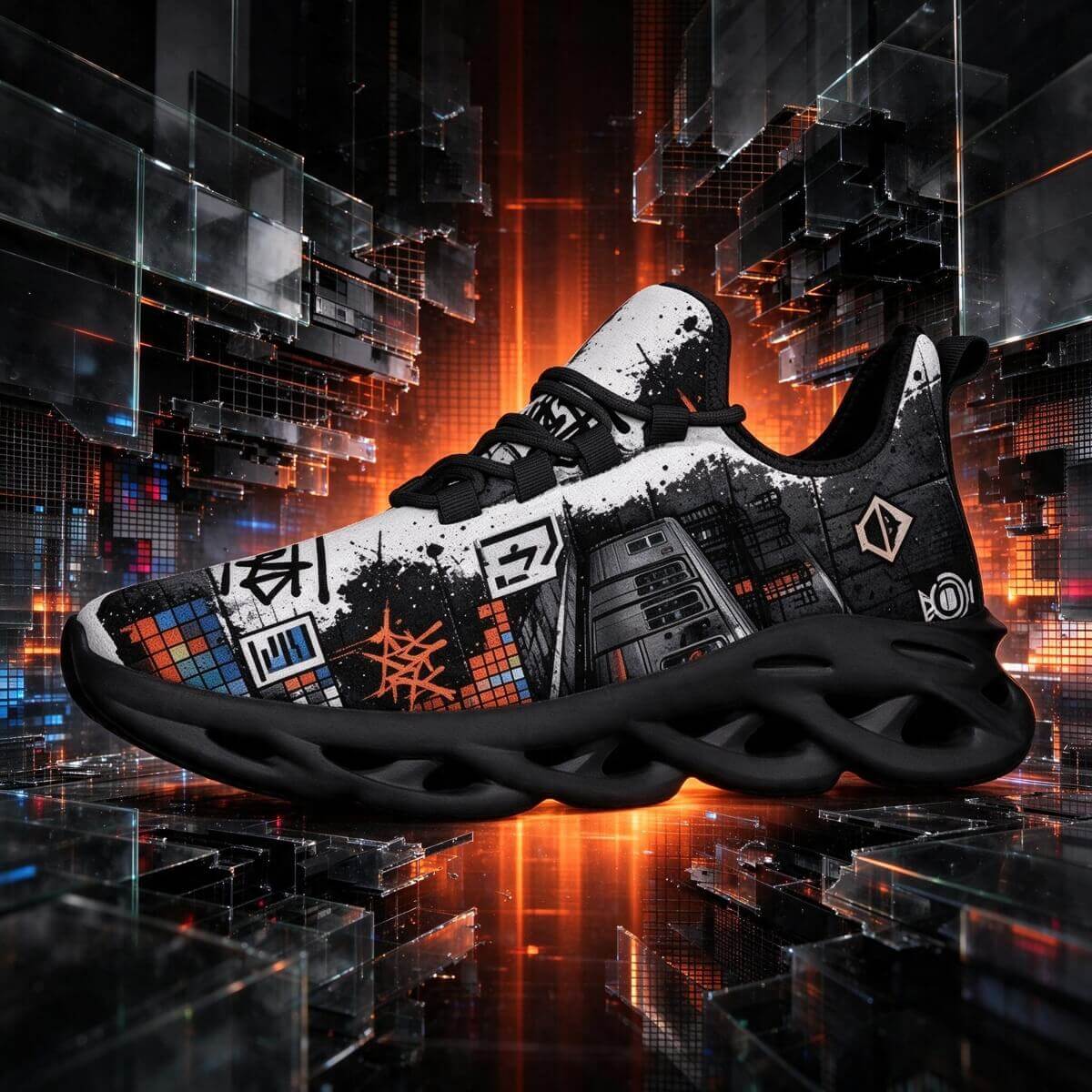 Black Orange, the City Speaks in Static
