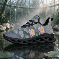 Blue-Gray Water Lilies in a Monet Reverie