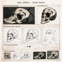 Unease Built the Fractured Skull Mask