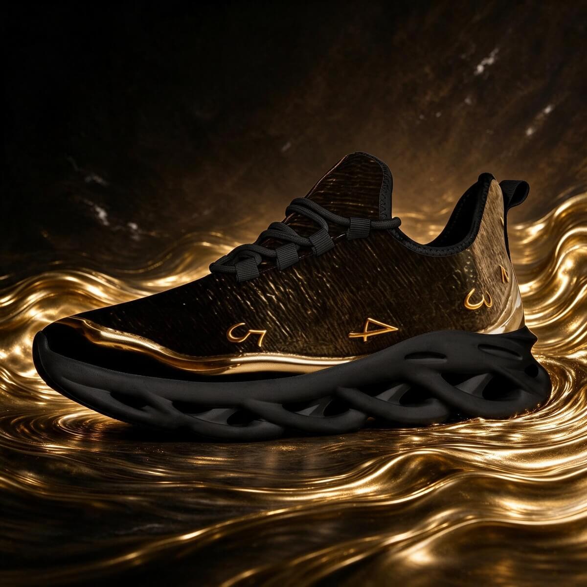 Gold Signs in a Shifting Dark
