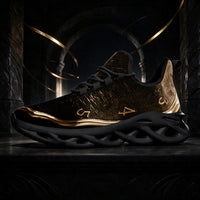 Gold Signs in a Shifting Dark