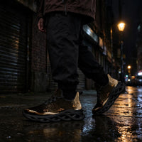 Gold Signs in a Shifting Dark