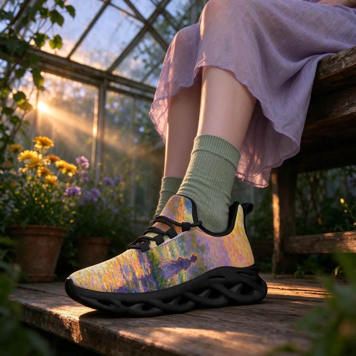 Golden Garden, A Moment in Motion