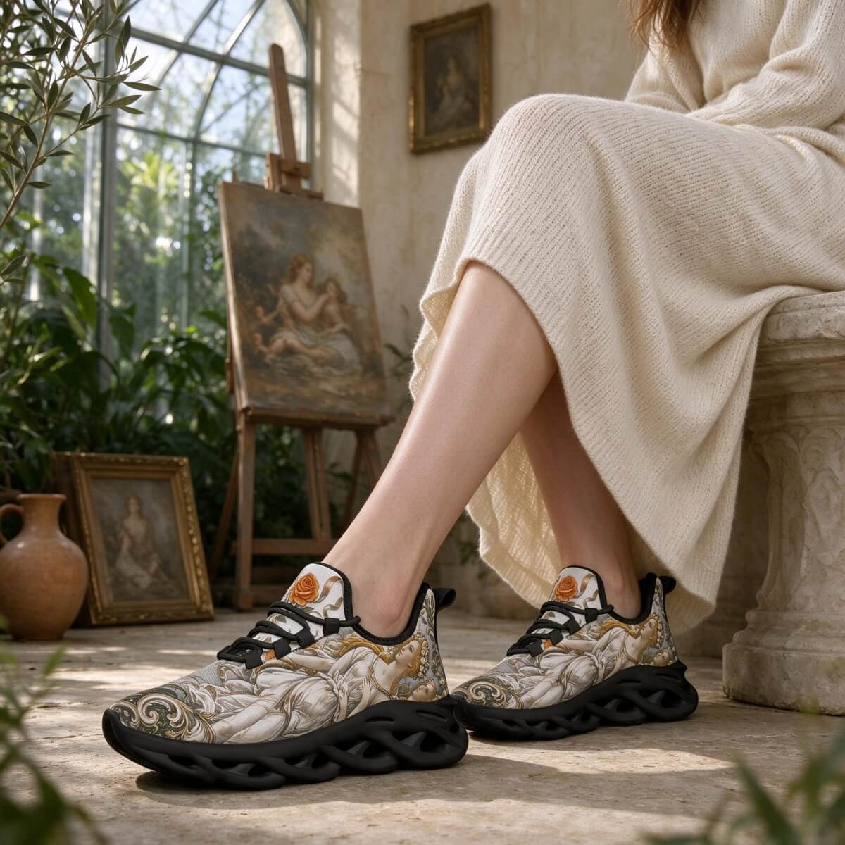 Ivory Grace, Gold Dreams of a Renaissance Muse