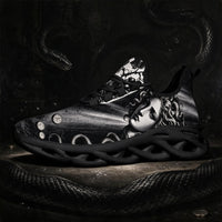 Medusa in Caravaggio's Silvered Shadow