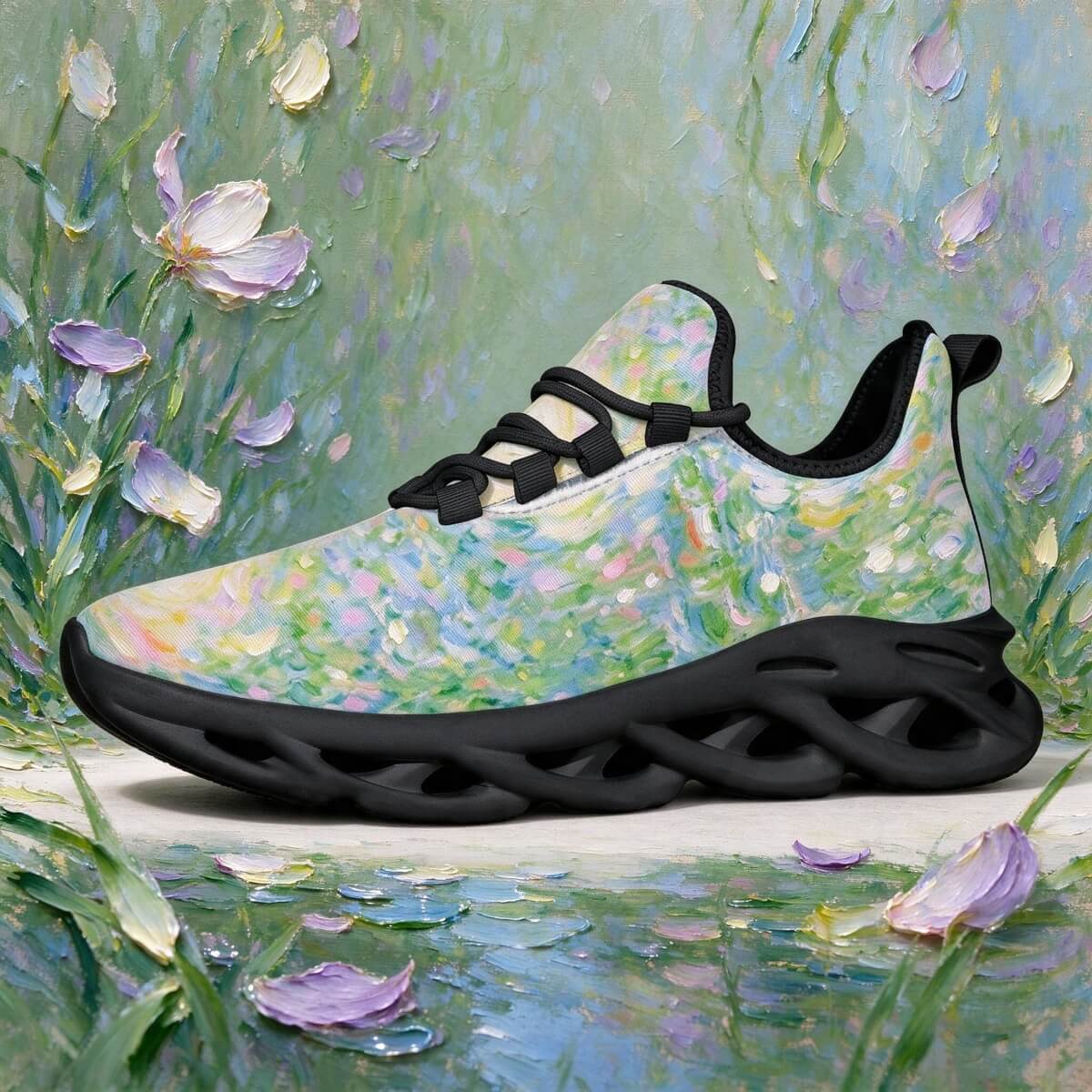 Painting a Garden in Monet’s Pastel Strokes
