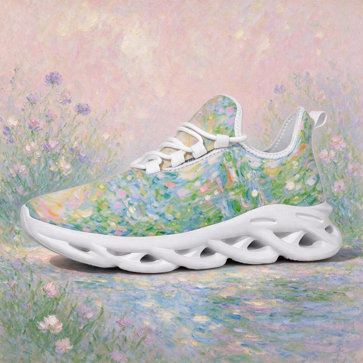 Painting a Garden in Monet’s Pastel Strokes