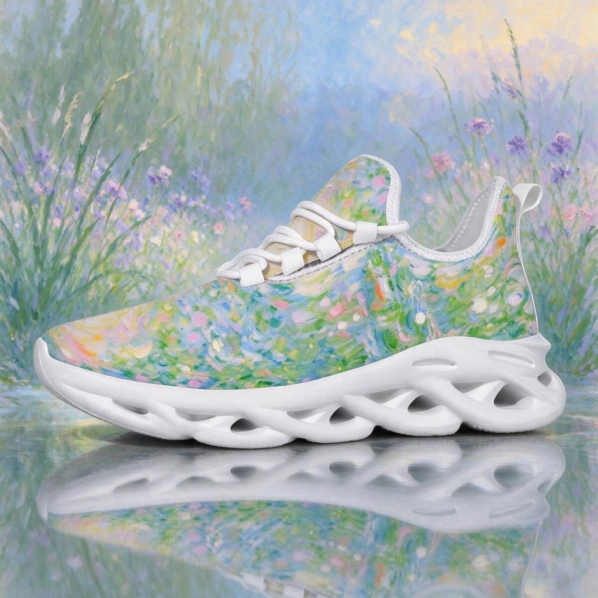 Painting a Garden in Monet’s Pastel Strokes