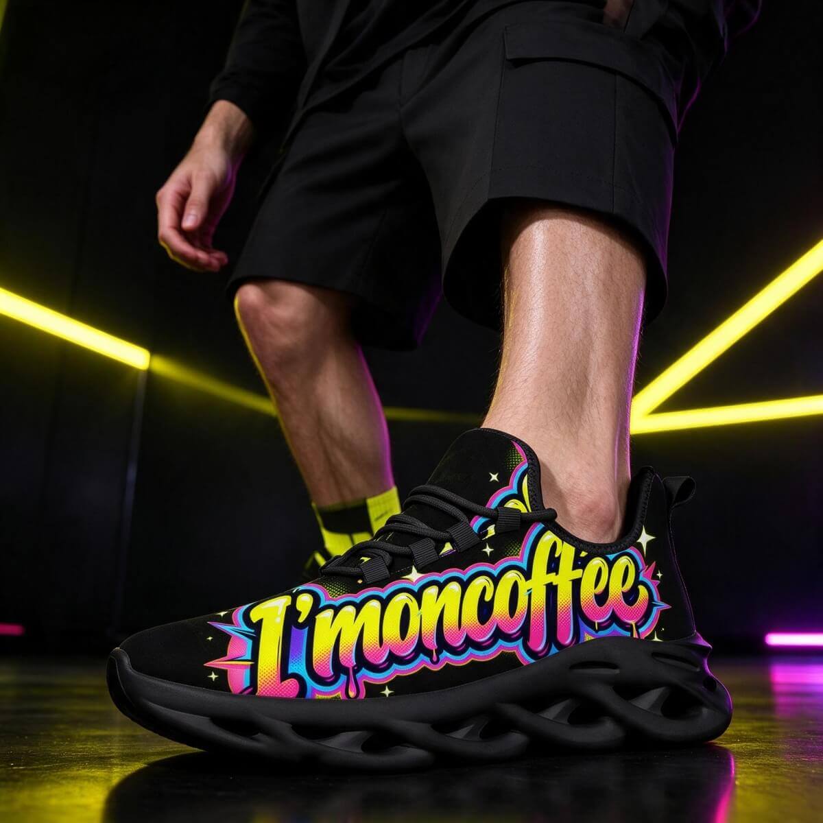 I'm on Coffee: Neon Caffeine Rush