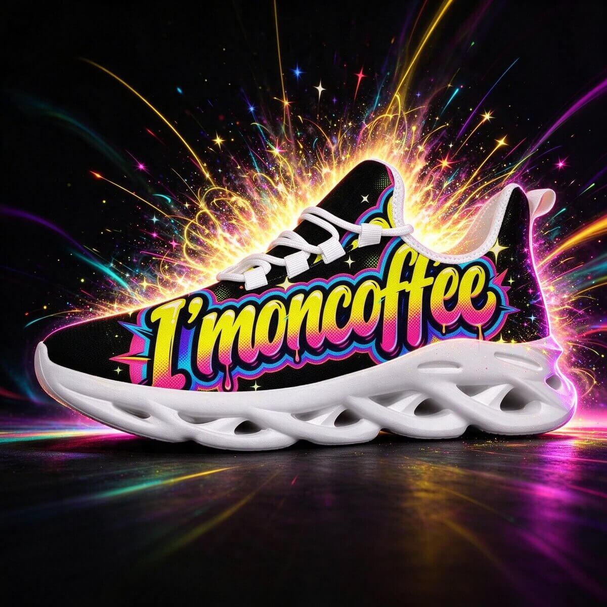 I'm on Coffee: Neon Caffeine Rush