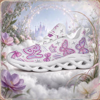 Where Pink Wings Meet a Purple Crown