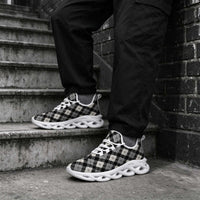 Quiet Authority, Woven in Monochrome Argyle