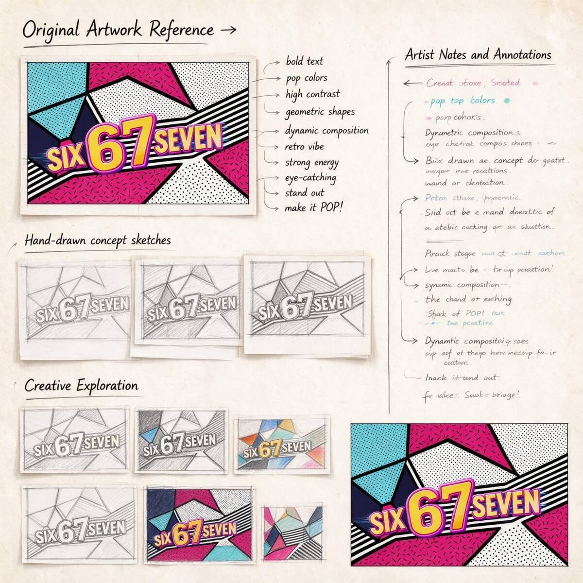 Where SIX 67 SEVEN Break the Stripes