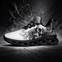 Skull Among Roses, Where Beauty Refuses to Fade