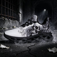 Skull Among Roses, Where Beauty Refuses to Fade