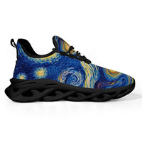 Sunflower Gold in the Starry Night