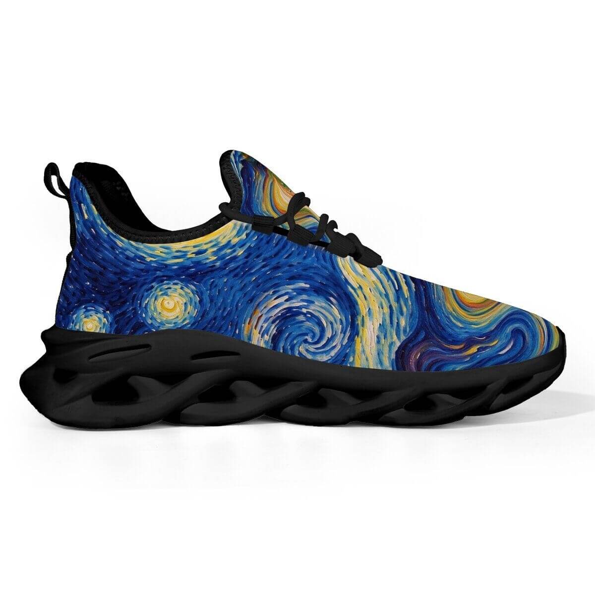 Sunflower Gold in the Starry Night