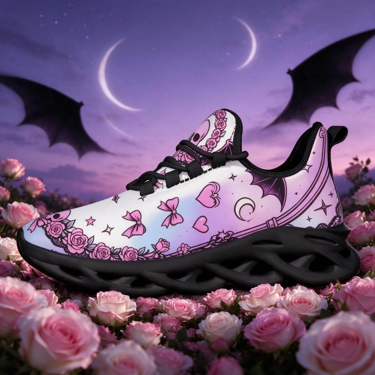 Where Tender Roses Grow Bat Wings