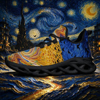 Flight Through Van Gogh’s Swirling Sky