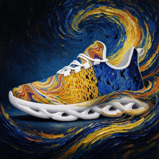 Flight Through Van Gogh’s Swirling Sky