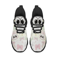 Wide-Eyed Bunny in a Pastel Daydream